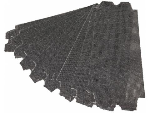 SCHUURGAAS VOOR HANDSCHUURDERS P120 280X95MM (10 STUKS)