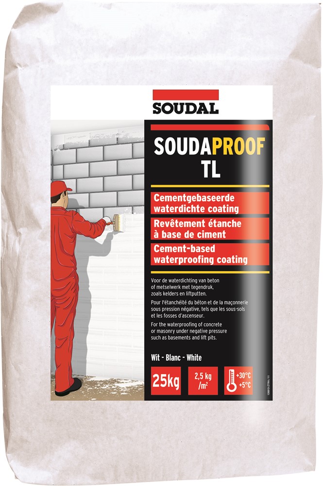 SOUDAPROOF TL WIT 25KG