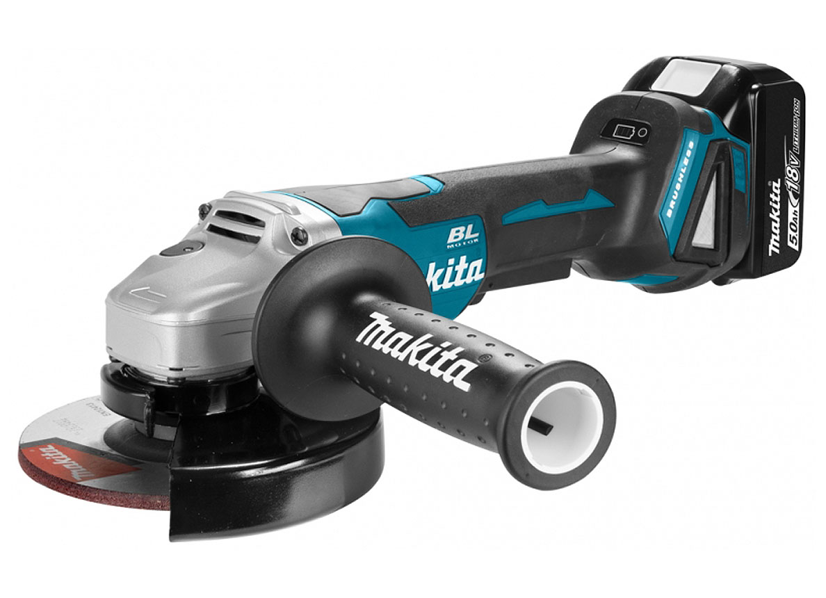 Haakse slijpers accu