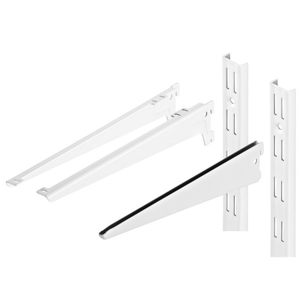 Systèmes étagères, crémaillères et consoles