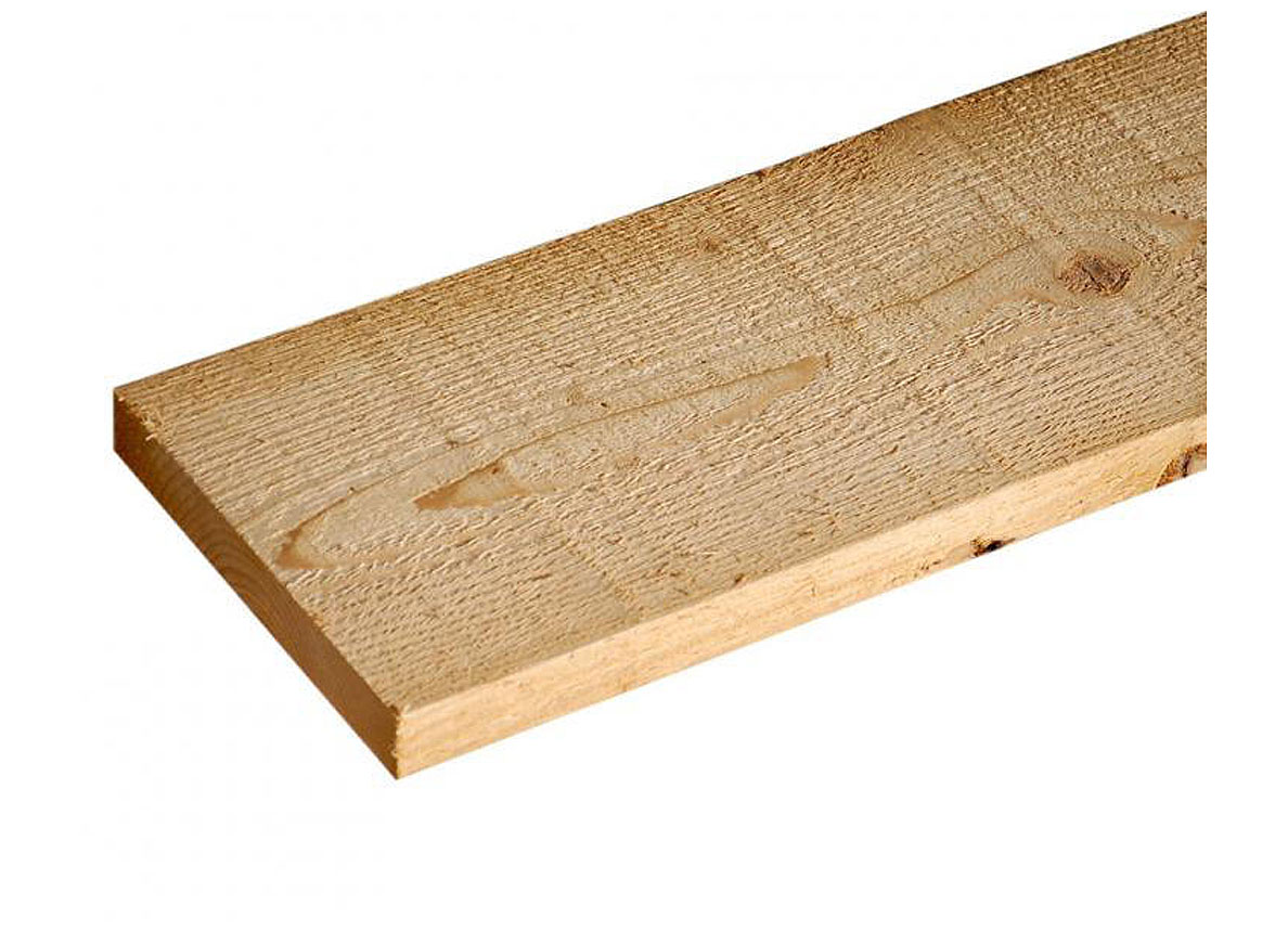 Ruw & geschaafd hout