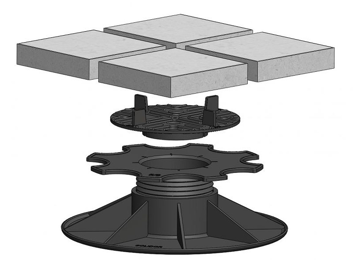 Plots des dallages extérieurs