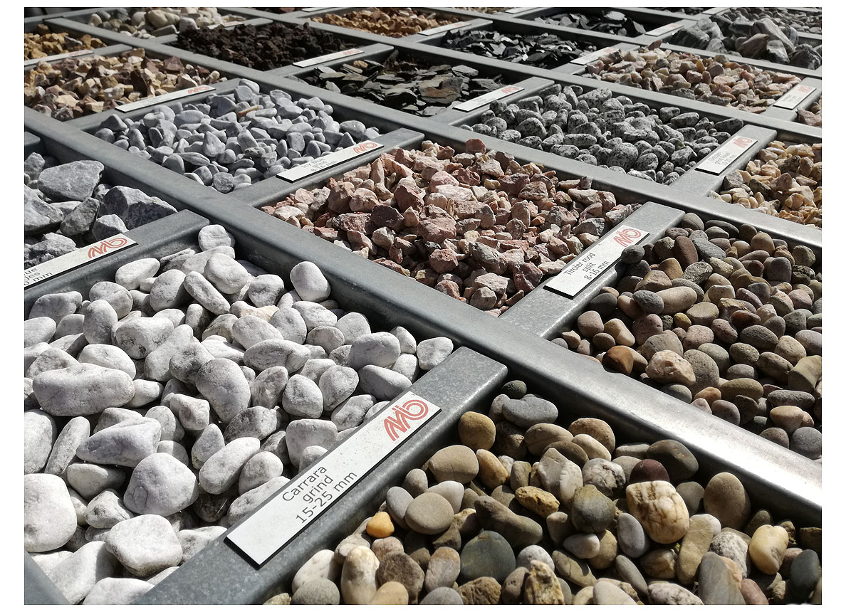 Graviers décoratifs et accessoires