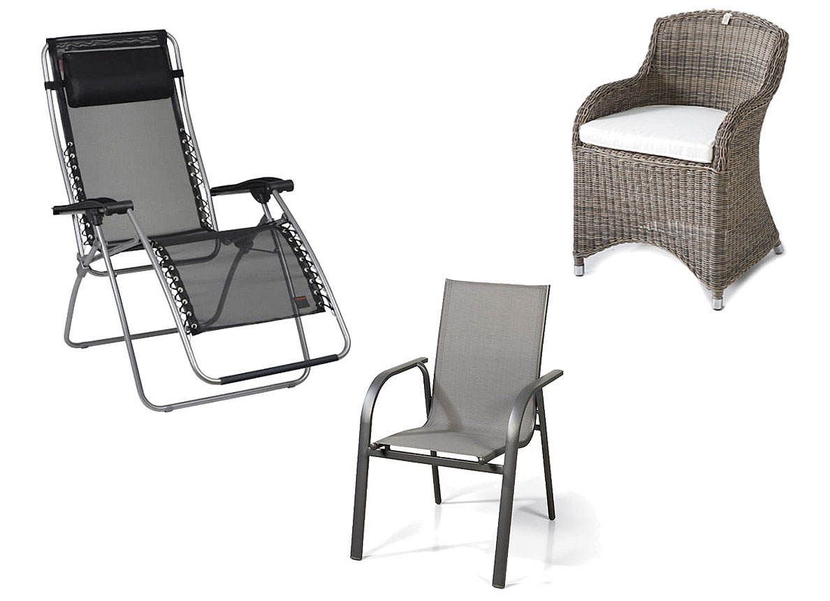 Tuinstoelen en -zetels 