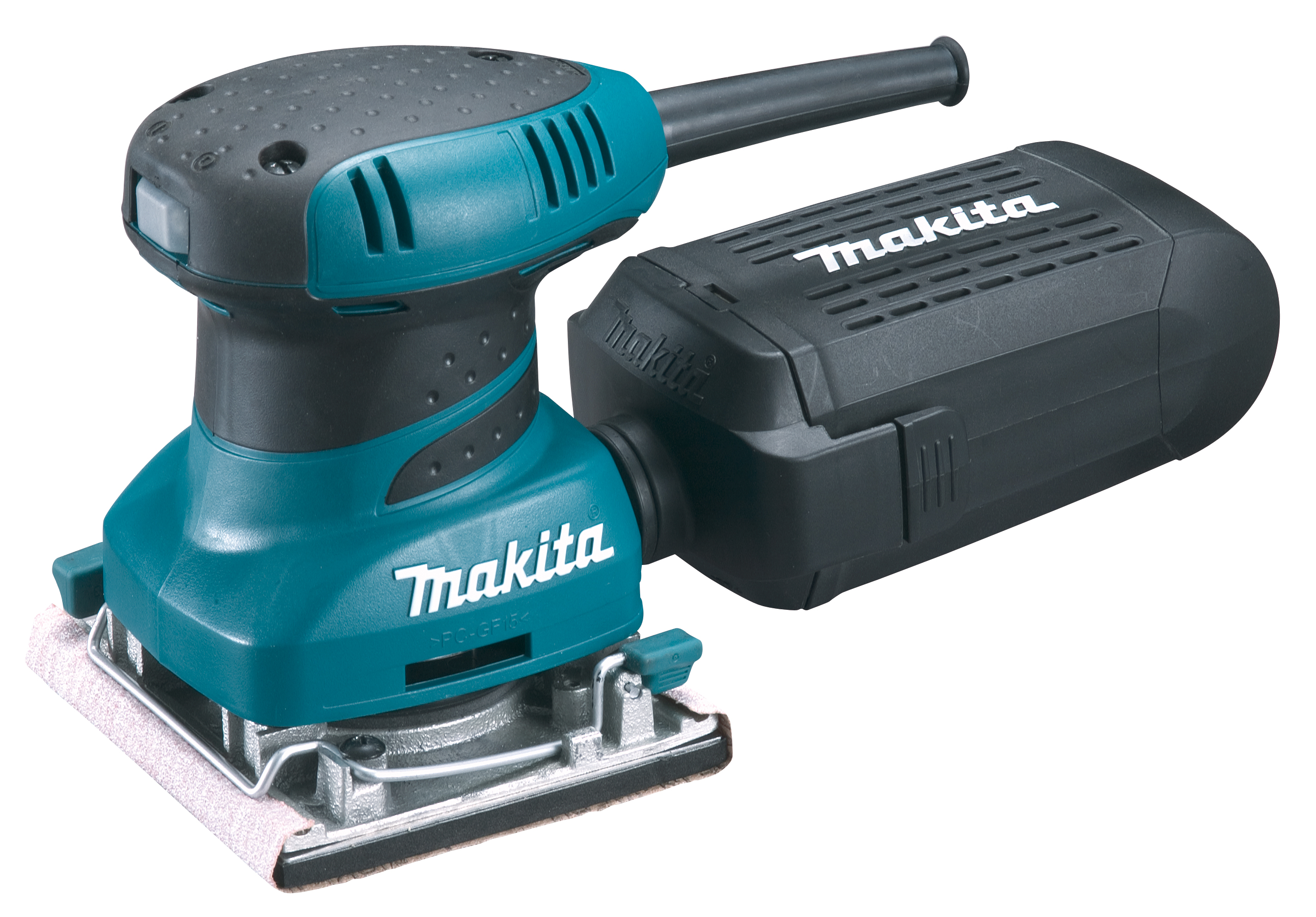 MAKITA PONCEUSE DE PAUME 200W 112 X 102 MM (CLIPS)  SEMELLE EN ALU