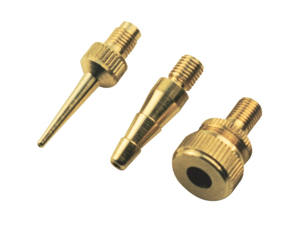 3 EMBOUTS DE GONFLAGE - LONG/GROS/PNEUS VELO