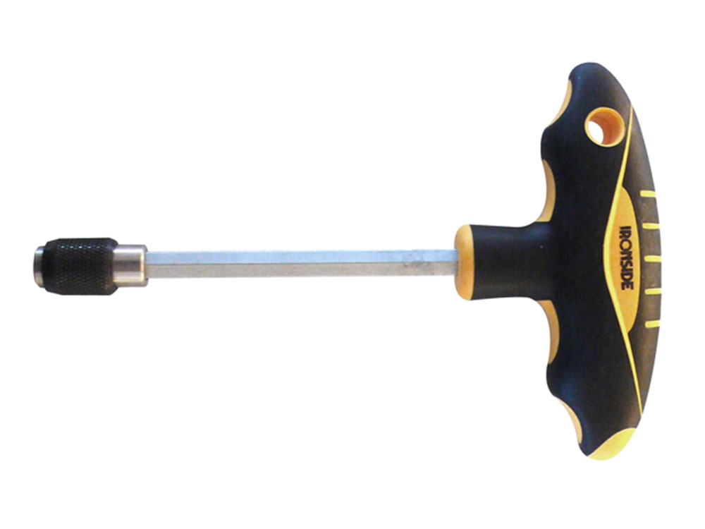 T-SCHROEVENDRAAIER MET MAGNETISCHE BITHOUDER 1/4''