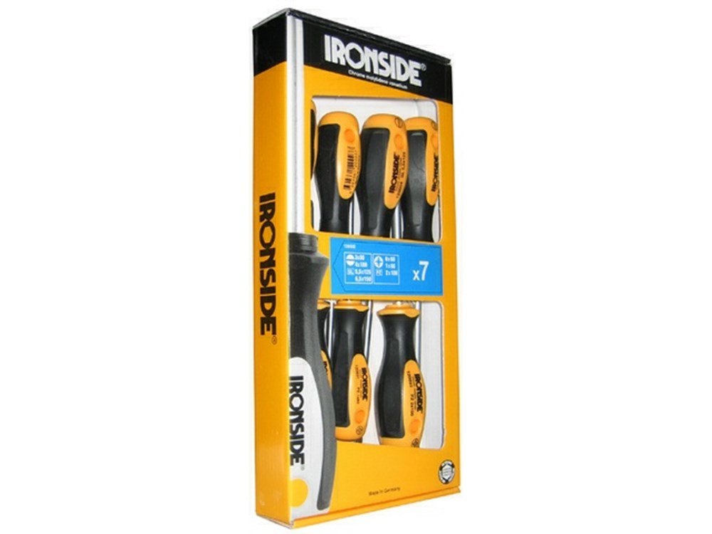 SET 7 TOURNEVIS SL/PZ - LAME RONDE