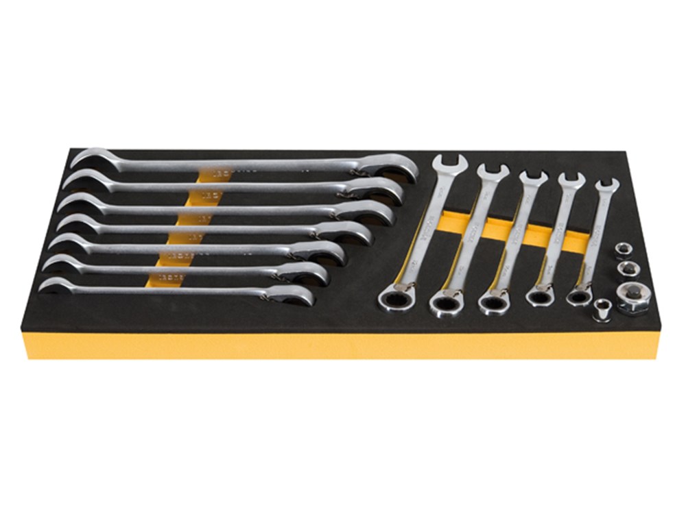 MODULE N°3-E: 16 CLES PLATES + CLIQUET REVERS.