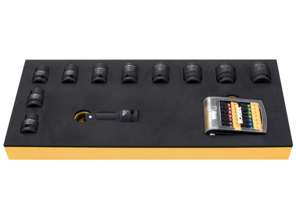 MODULE N°15-E: 29 DOUILLES + EMBOUTS A CHOC