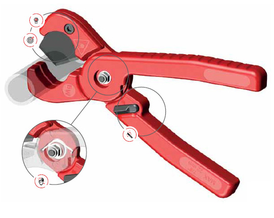 COUPE-TUBE POUR PLASTIQUE 22MM (7/8'')