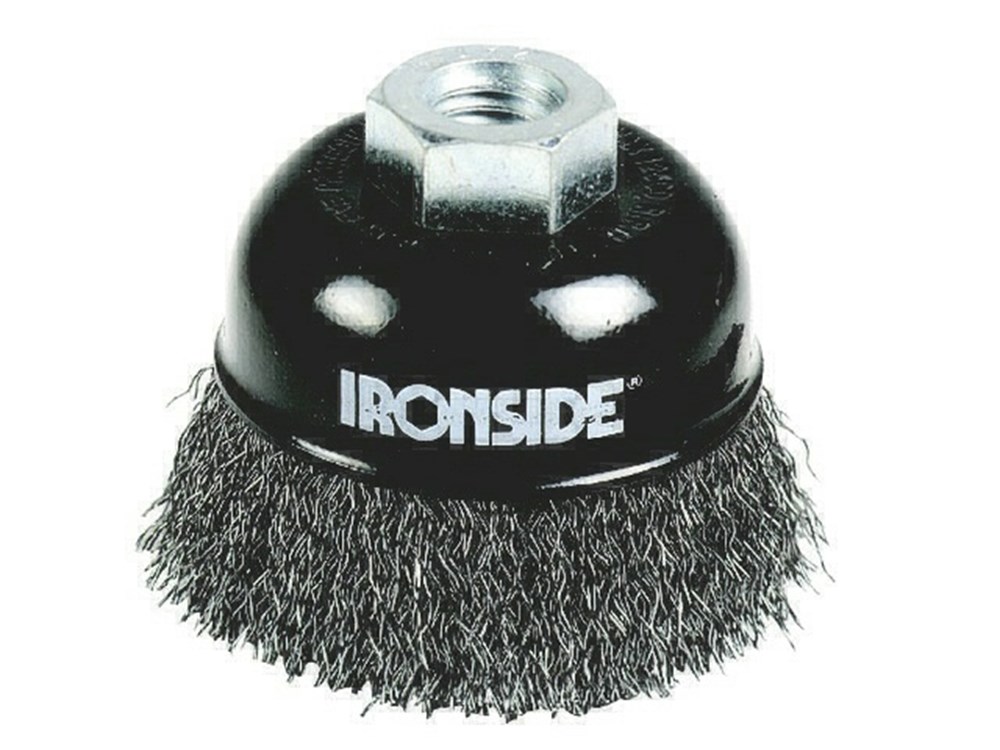BROSSE DE COUPE ACIER ONDULE Ø100MM