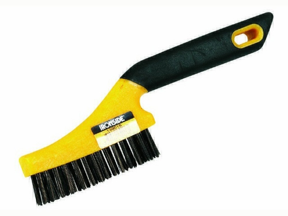 BROSSE A MAIN 4 RANGS FIL ACIER
