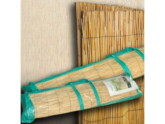 Natte De Deco Roseau 0 75cm L 500cm H 100cm Jardin Cl244tures De Jardin Grilles Et P244teaux Coupe Vue Natte De Deco Roseau 075cm L500cm H100cm