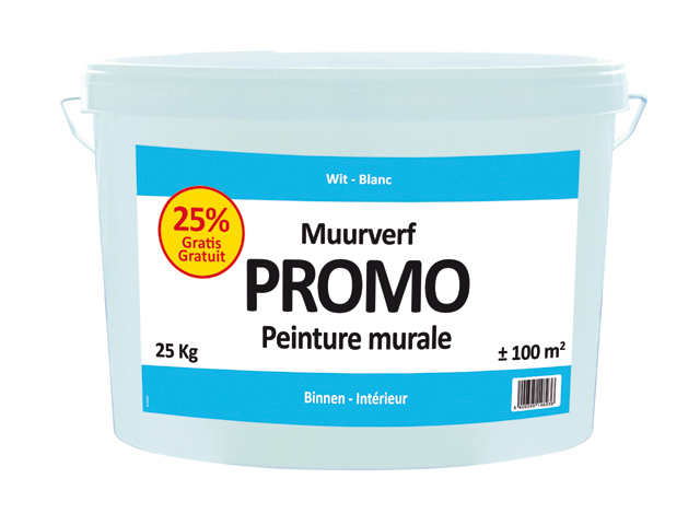 PEINTURE MURALE PROMO BLANC 25KG