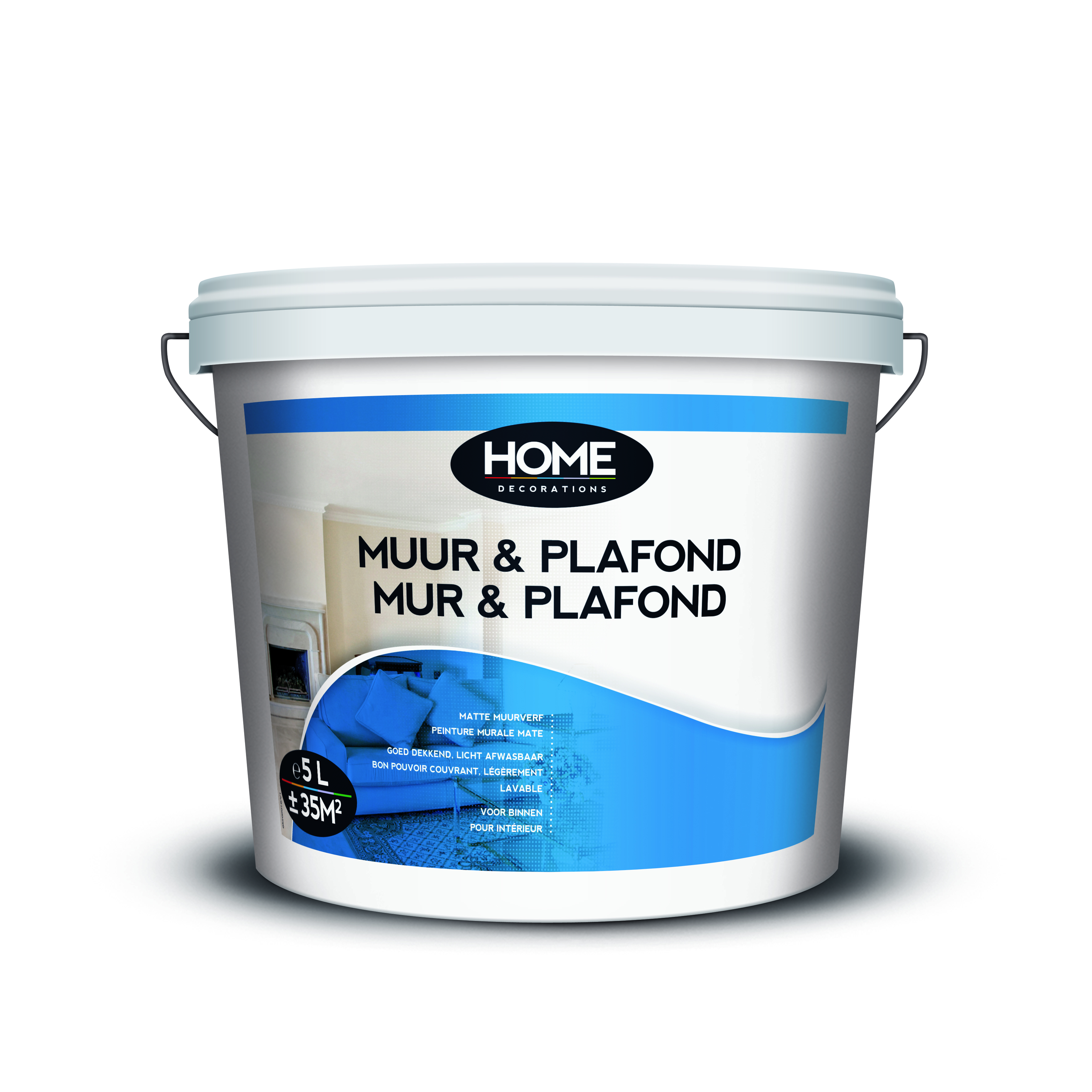 MUR & PLAFOND TAUPE 2.5L