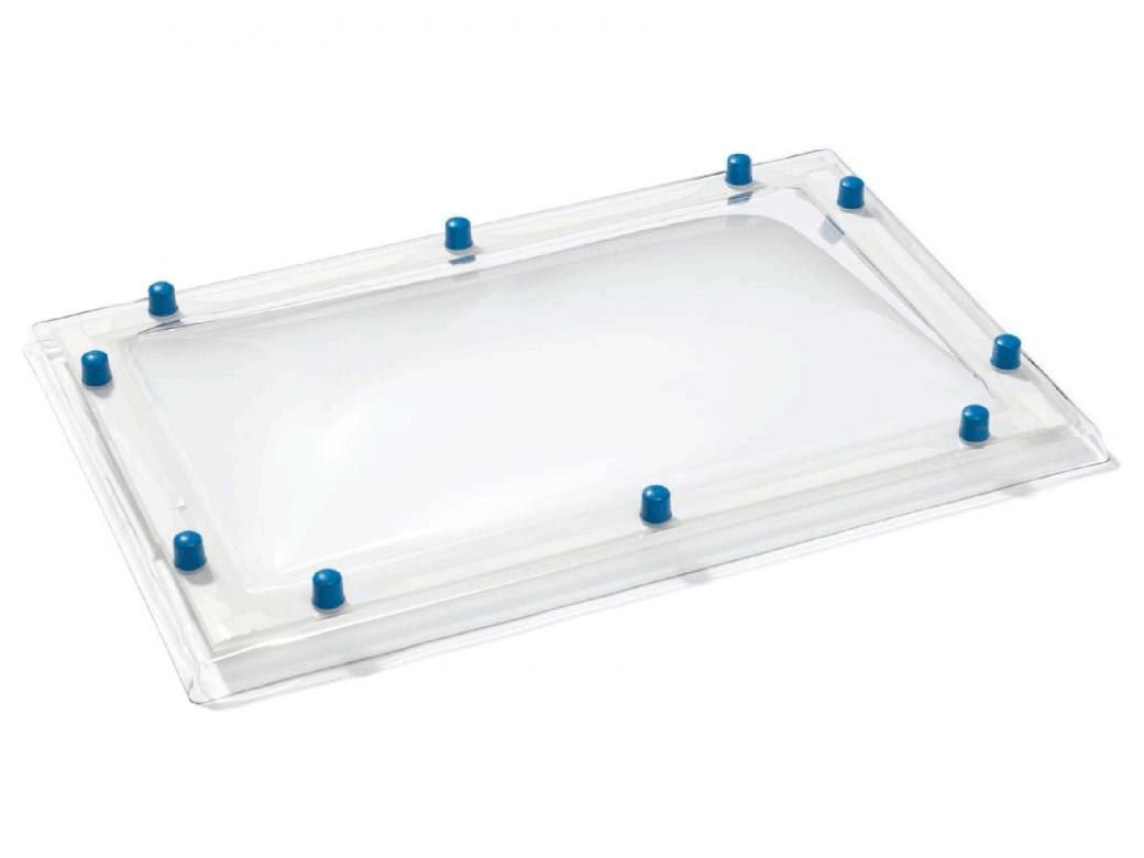 COUPOLE RECTANGULAIRE TRIPLE PAROI ACRYLIQUE OPALIN