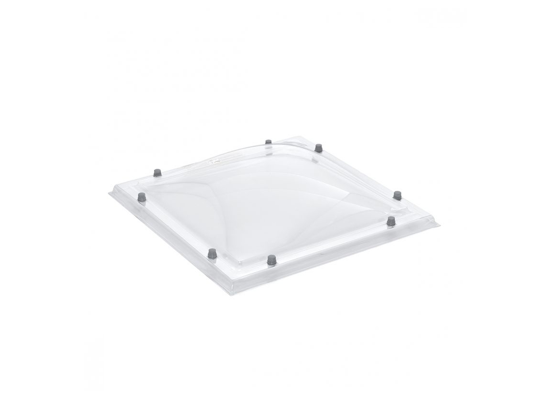COUPOLE CARREE QUADRUPLE PAROI ACRYLIQUE OPALIN