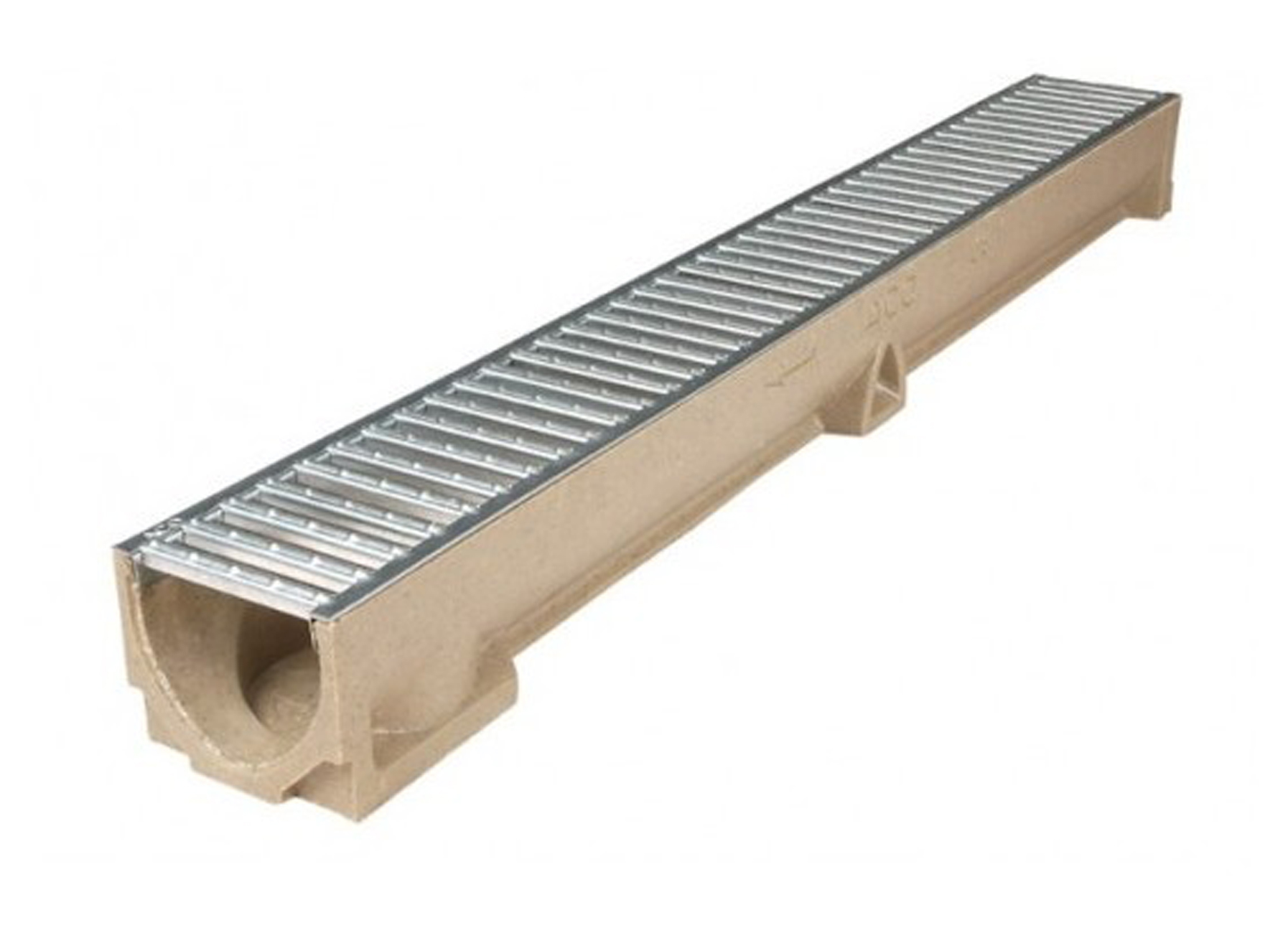 ACO EUROLINE 100 GRILLE GALVA 1,0M 