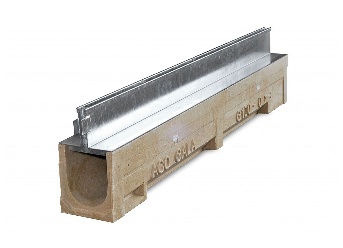 HOMELINE OPZETSTUK C SLEUF MIDDEN GALVA L=1M