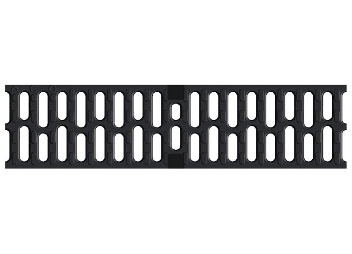 ACO MULTILINE V100 GRILLE PASSERELLE FONTE CLASSE E 600KN L=0,5M