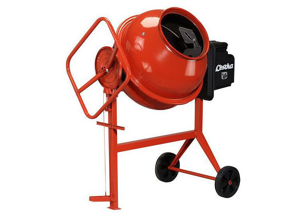 BETONIERE SM 145S LESCHA AVEC FREIN A PIED