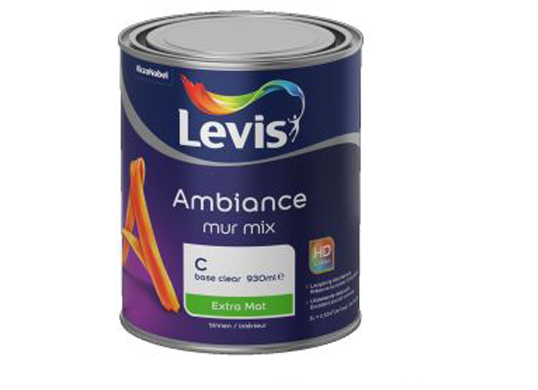 AMBIANCE MUR EXTRA MAT MIX BASE C 1L