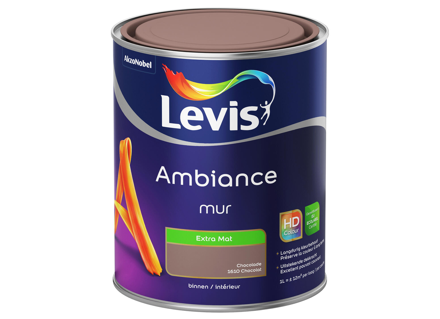 AMBIANCE MUR EXTRA MAT - CHOCOLAT 1610 1L