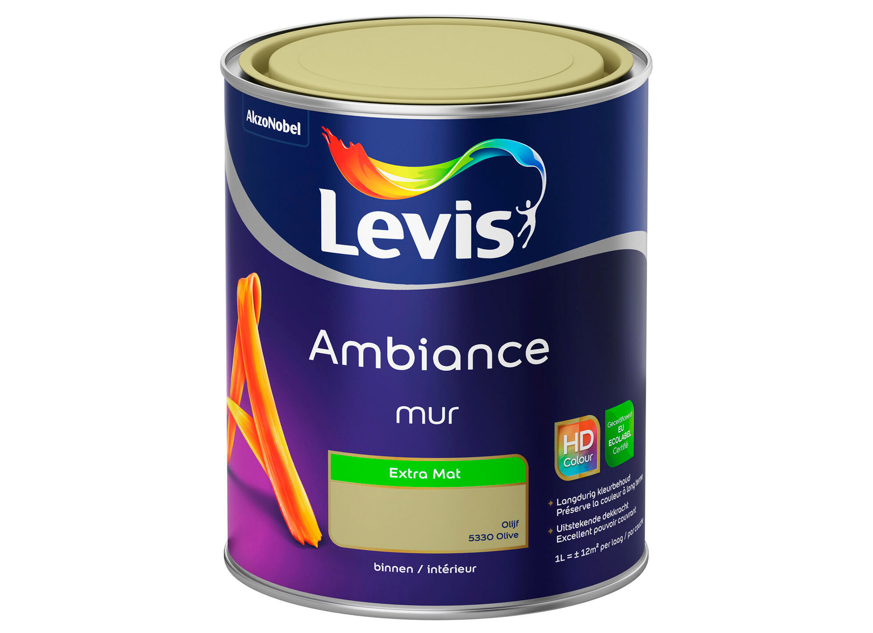 AMBIANCE MUR EXTRA MAT - OLIVE 5330 1L