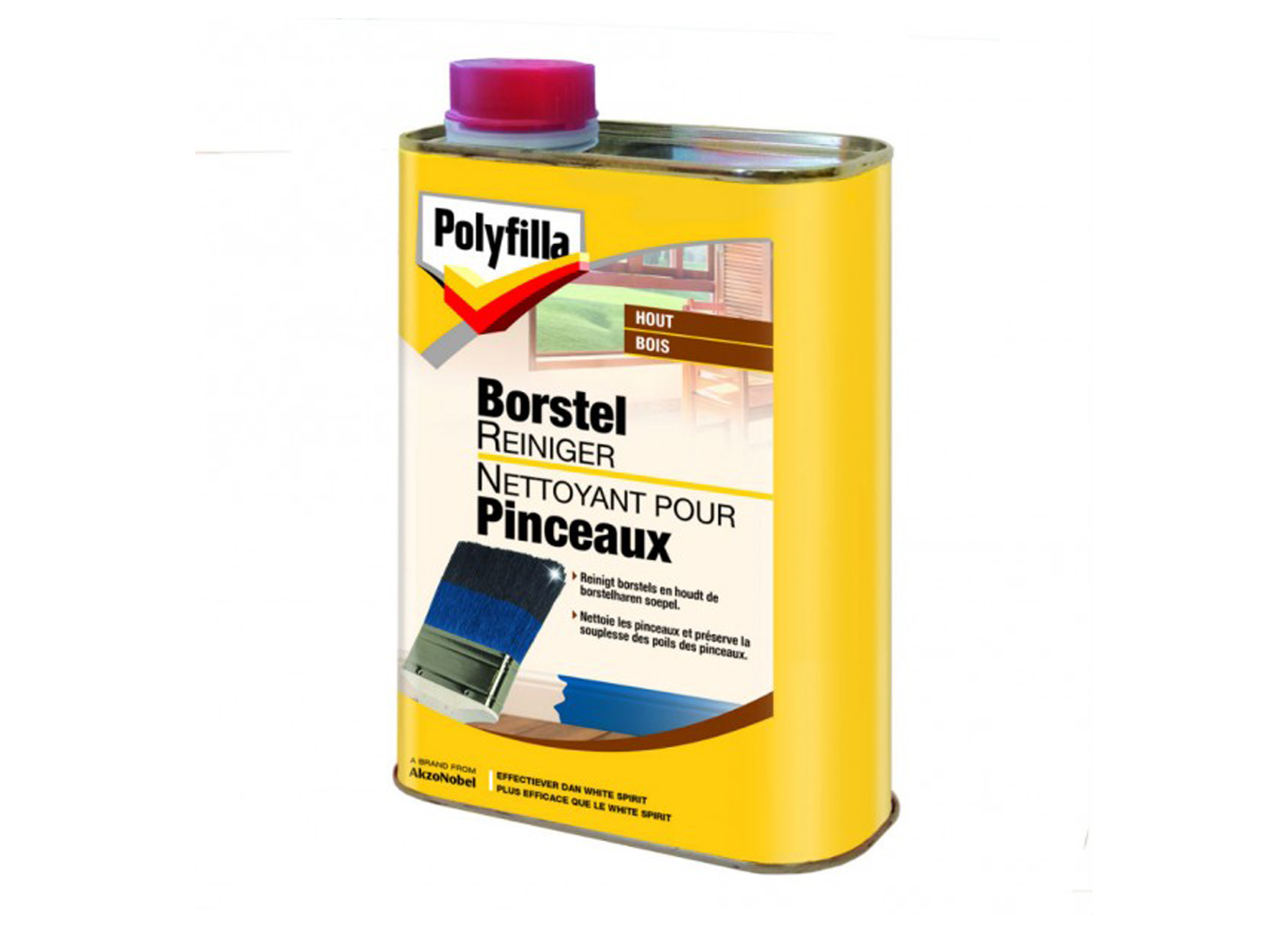 POLYFILLA NETTOYANT POUR PINCEAUX 0,5L