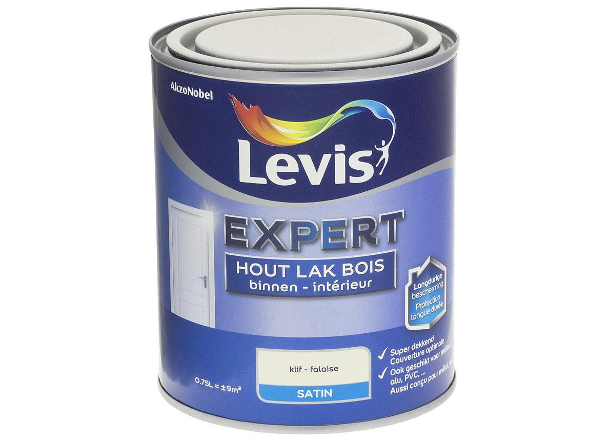 LEVIS EXPERT HOUTLAK BINNEN SATIJN KLIF 1249 0,75L