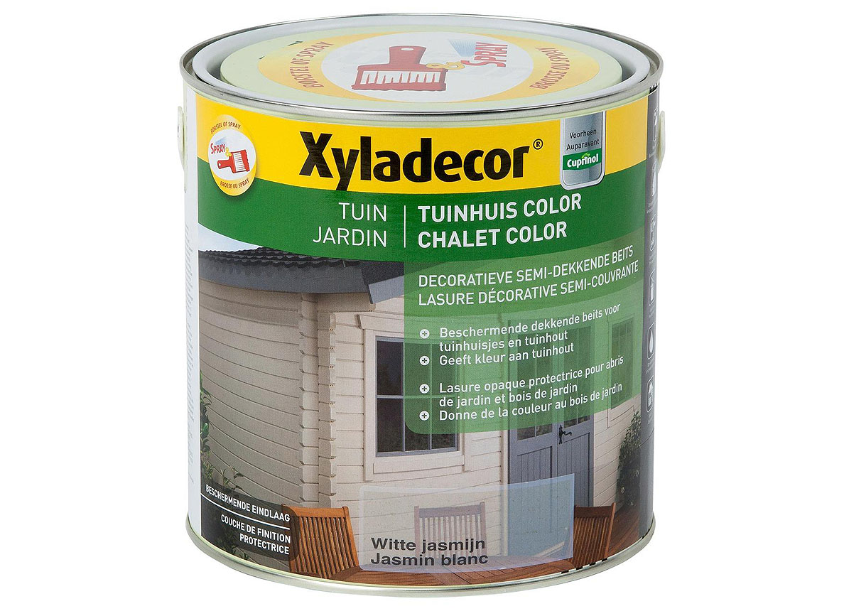 XYLADECOR TUINHUIS COLOR WITTE JASMIJN 2,5L