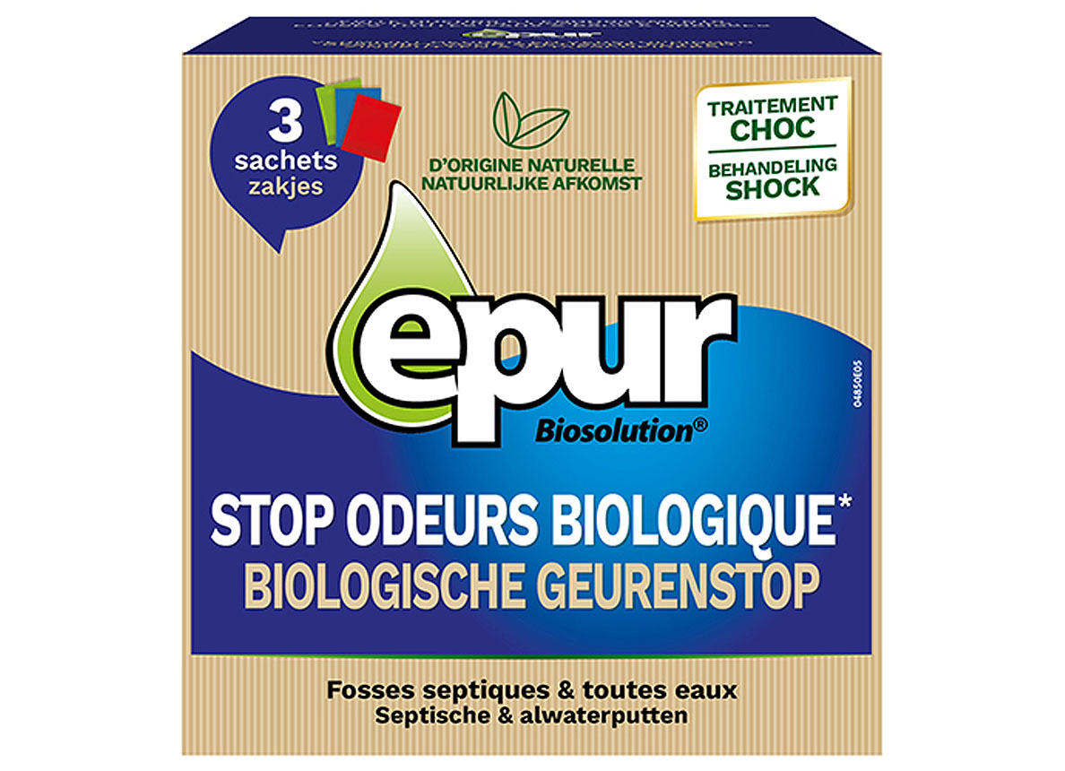 EPUR STOP ODEURS BIOLOGIQUE 3X200G