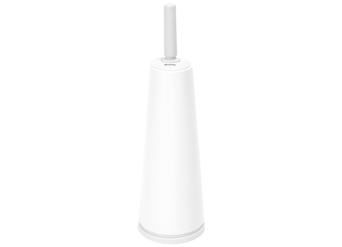 BRABANTIA RENEW BROSSE DE TOILETTES ET SUPPORT WHITE