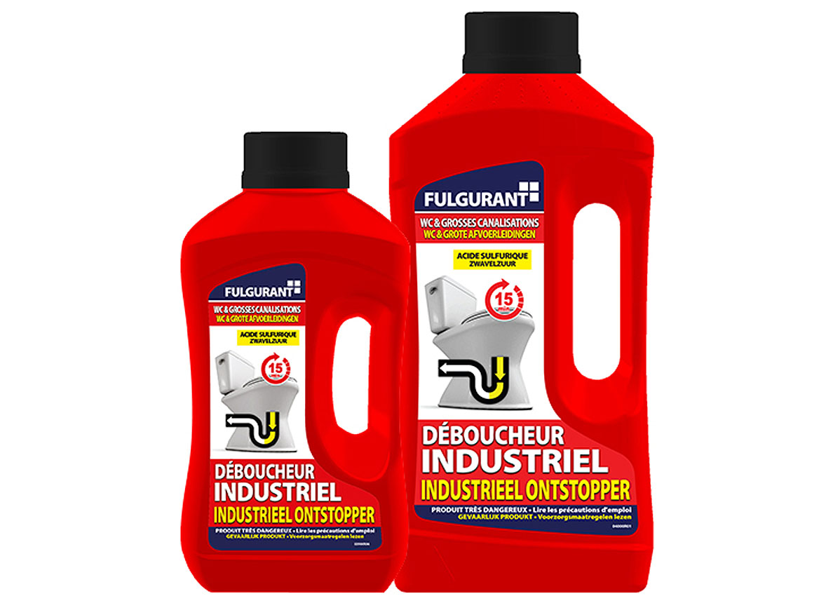 Fulgurant Deboucheur Industriel Acide Sulfurique 900ml Menage Nettoyer Produits De Nettoyage Et Entretien Sanitair Toilette Et Cuisine Fulgurant Deboucheur Industriel Acide Sulfurique 900ml
