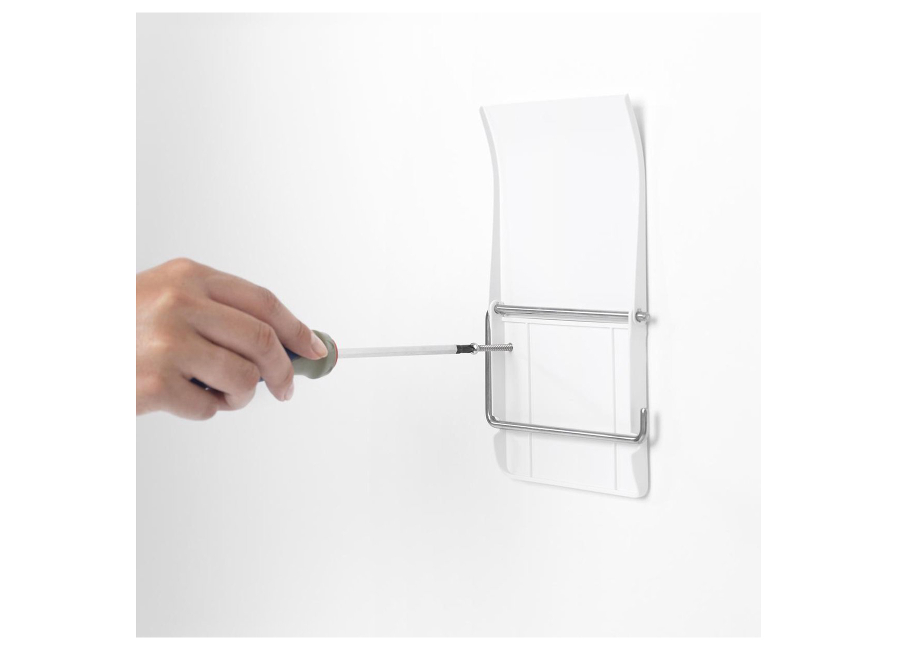 Brabantia Distributeur de rouleaux de papier hygiénique ReNew, blanc