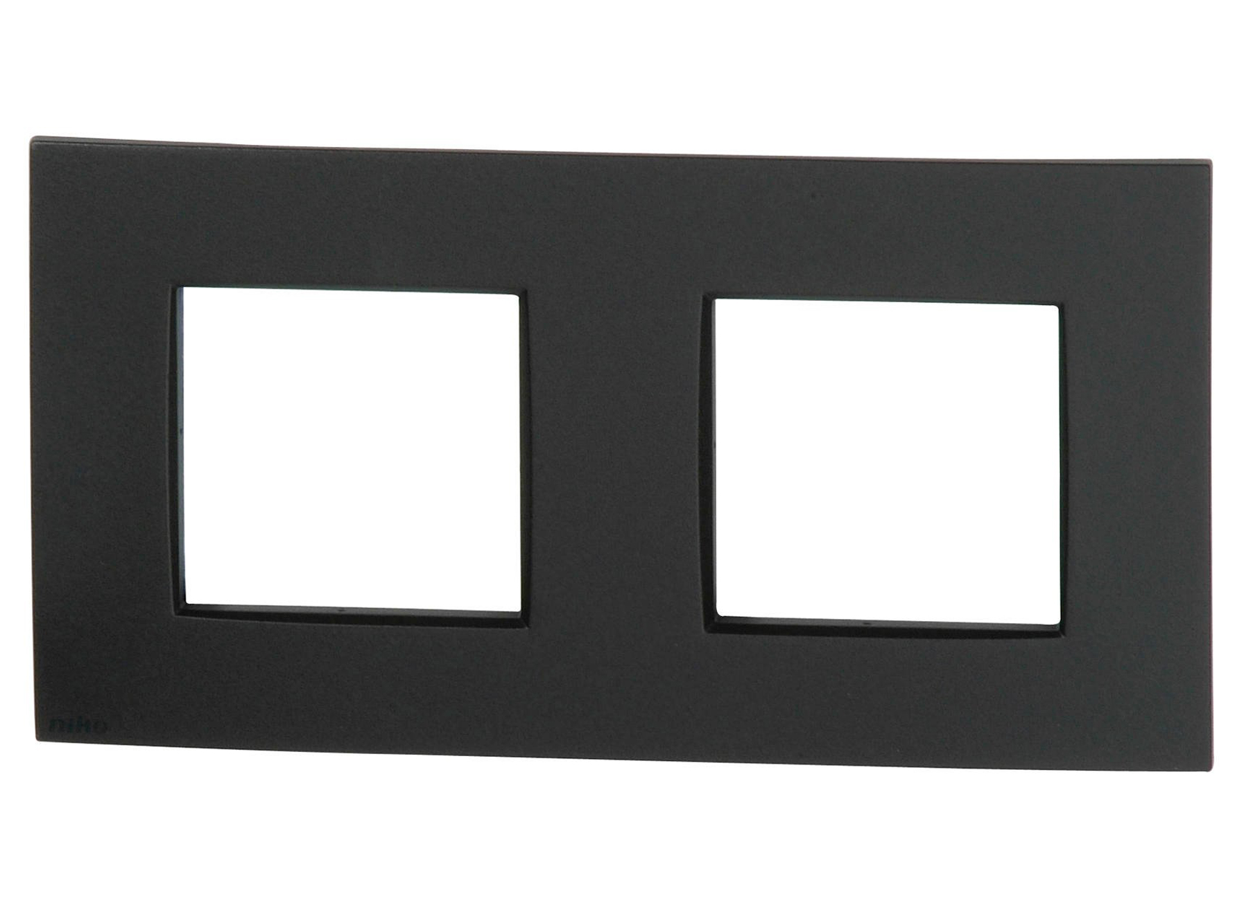 PLAQUE DE RECOUVREMENT DOUBLE HORIZONTALE INTENSE ANTHRACITE