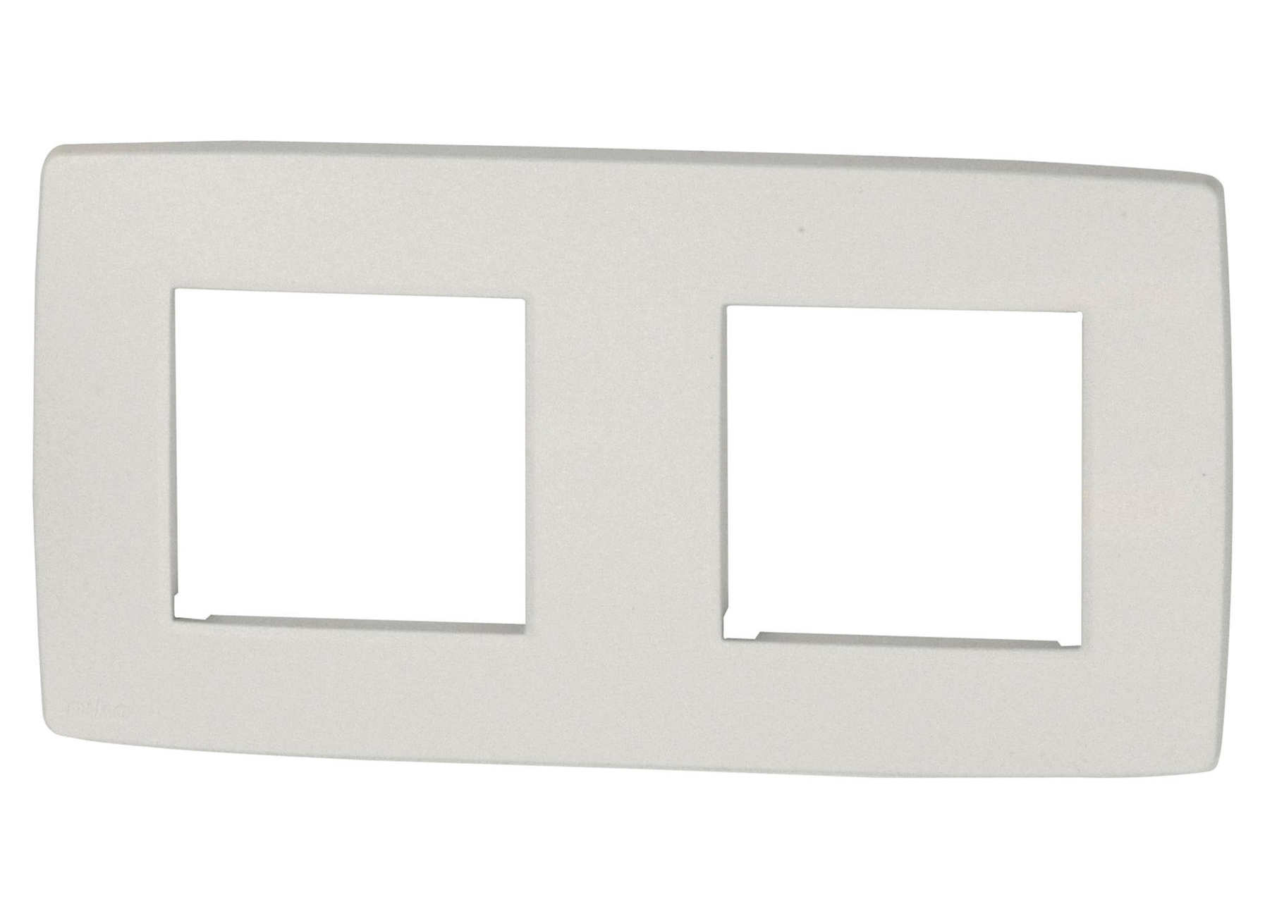 NIKO PLAQUE DE RECOUVREMENT DOUBLE HORIZONTALE ORIGINAL BLANC