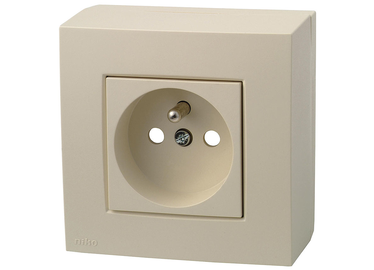 Opbouw stopcontacten