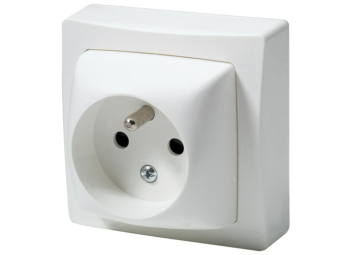 LEGRAND OTEO PRISE BIPOLAIRE + TERRE POUR MOULURE DLP