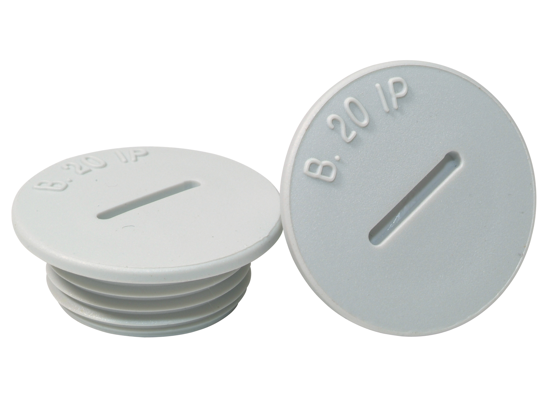 BOUCHON PVC PG16 2 PIECES