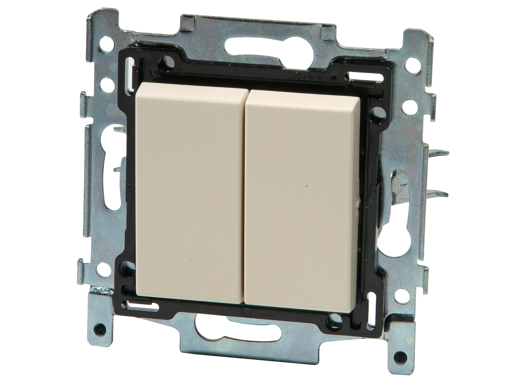 NIKO INTERRUPTEUR DOUBLE ALLUMAGE ORIGINAL CREAM