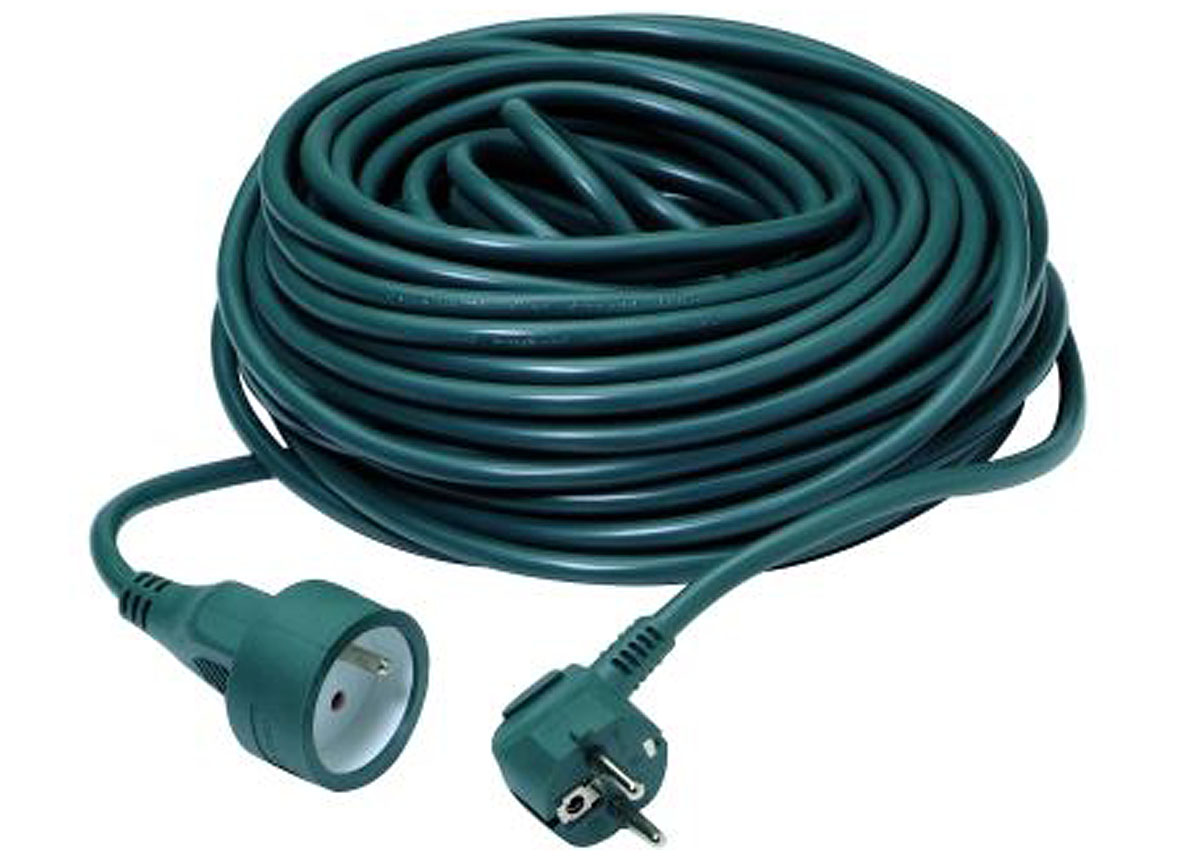 RALLONGE 3G1,5 30M VERT