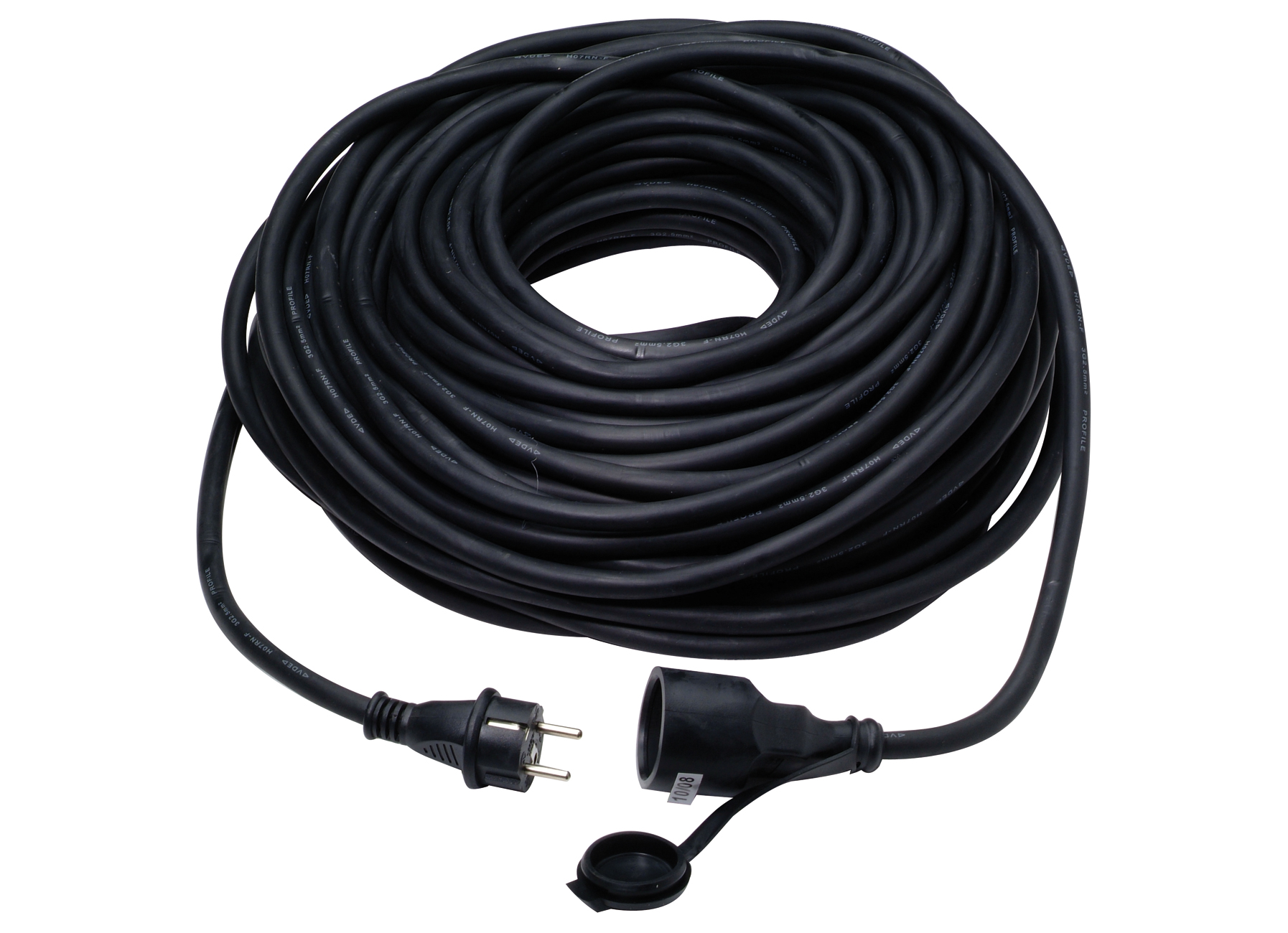 VERLENGSNOER 3G2.5 NEOPREEN 40M ZWART