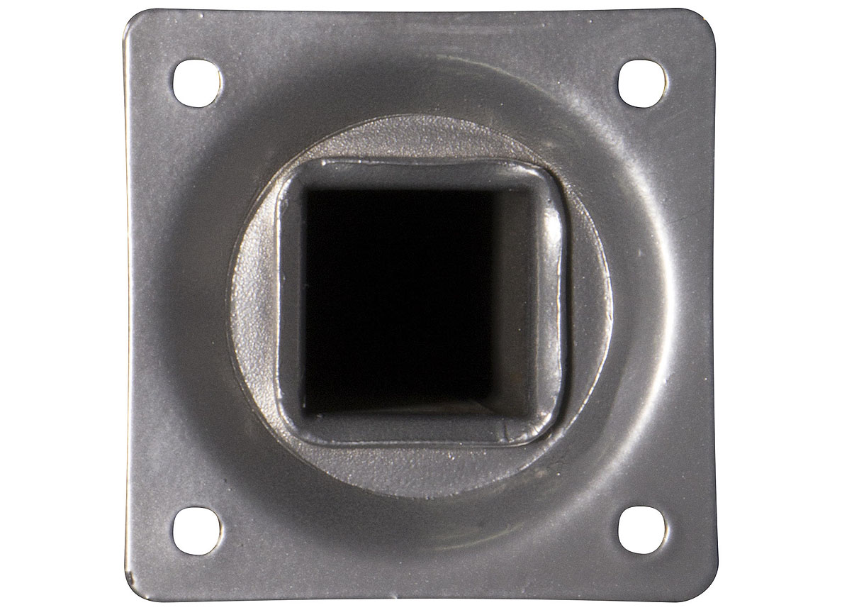 PIED DE MEUBLE CARRE ALU 25X25MM L=10CM