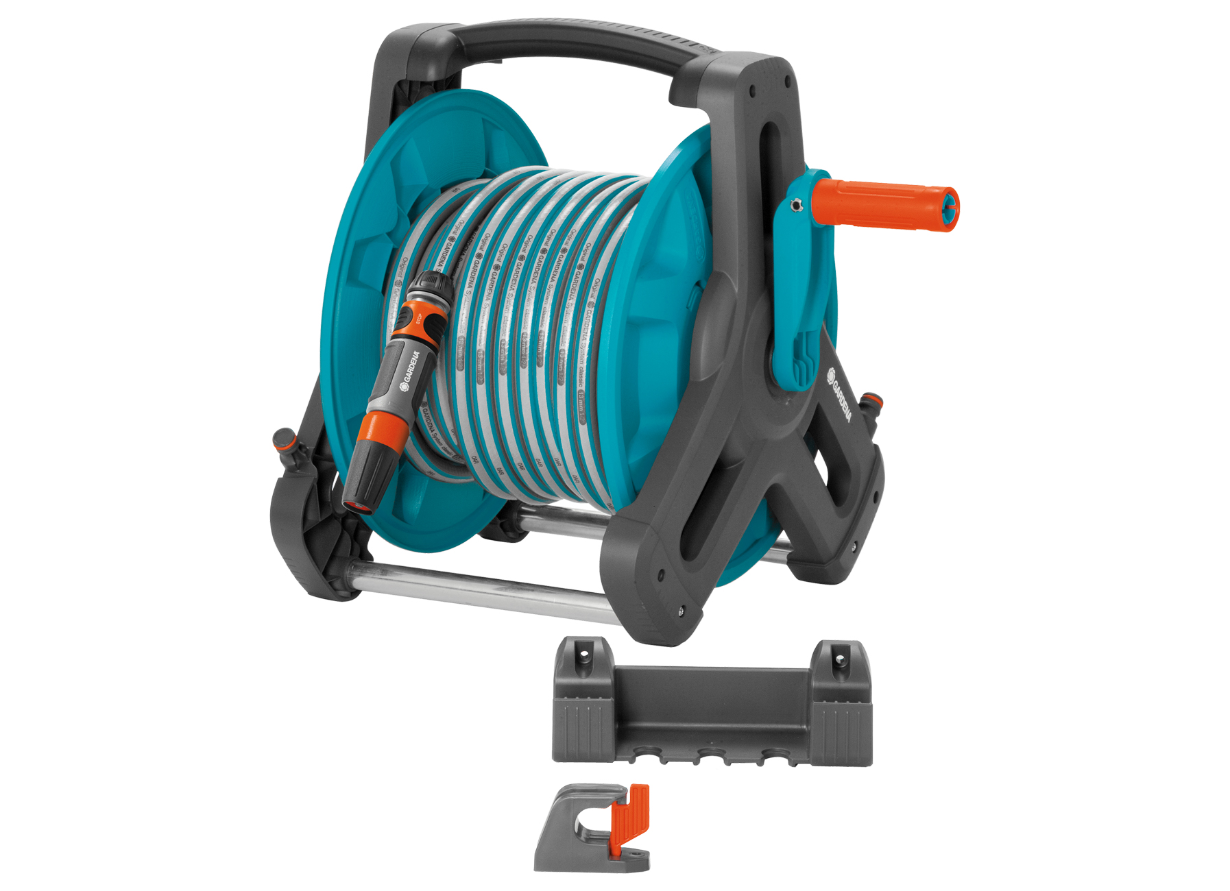 GARDENA DEVIDOIR COMPLET CLASSIC 50 INCL TUYAU DE 20M