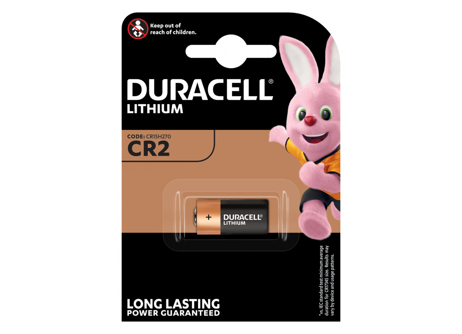 DURACELL ULTRA LITHIUM CR2 1-PACK