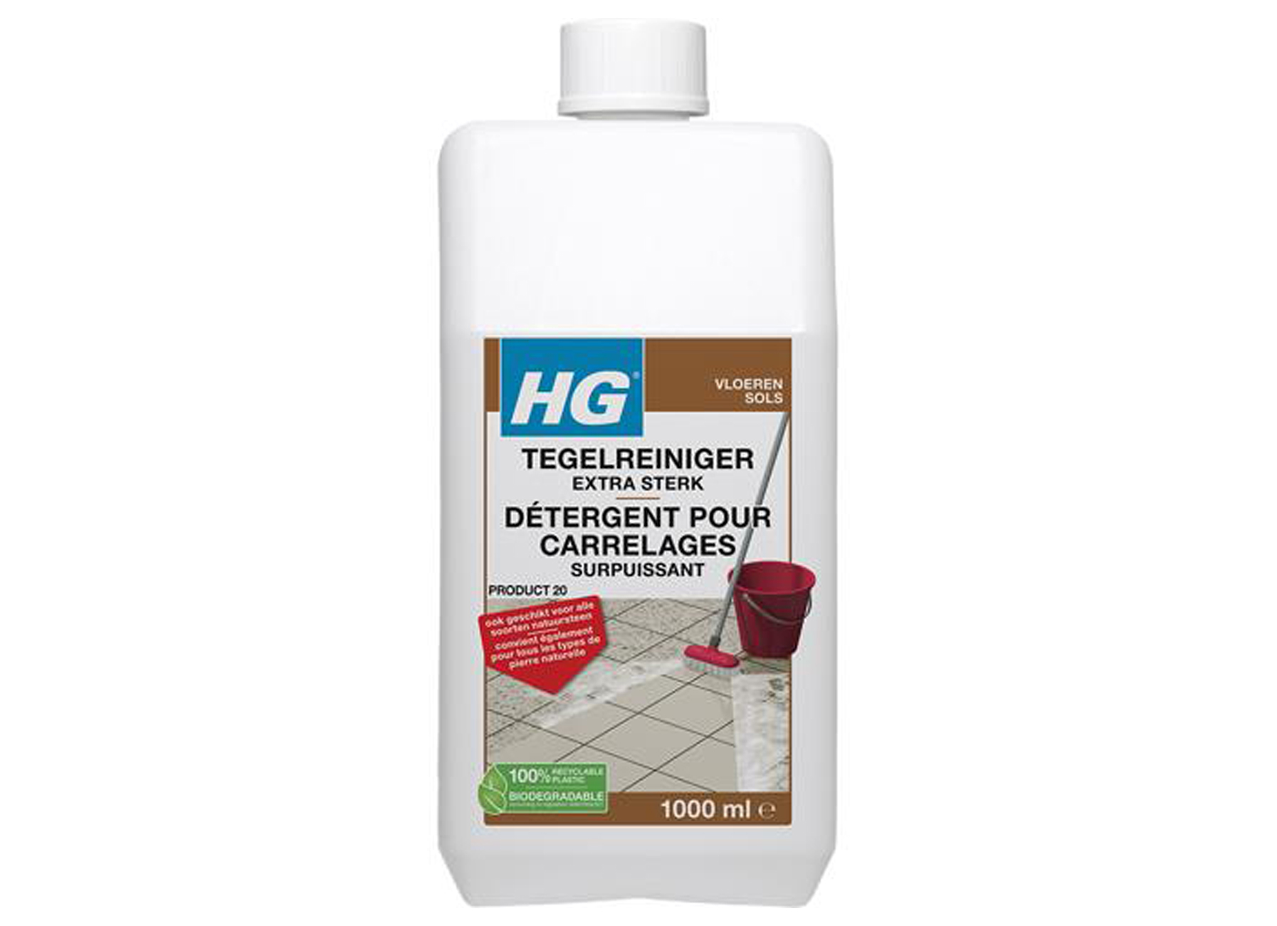HG TEGELREINIGER EXTRA STERK 1L