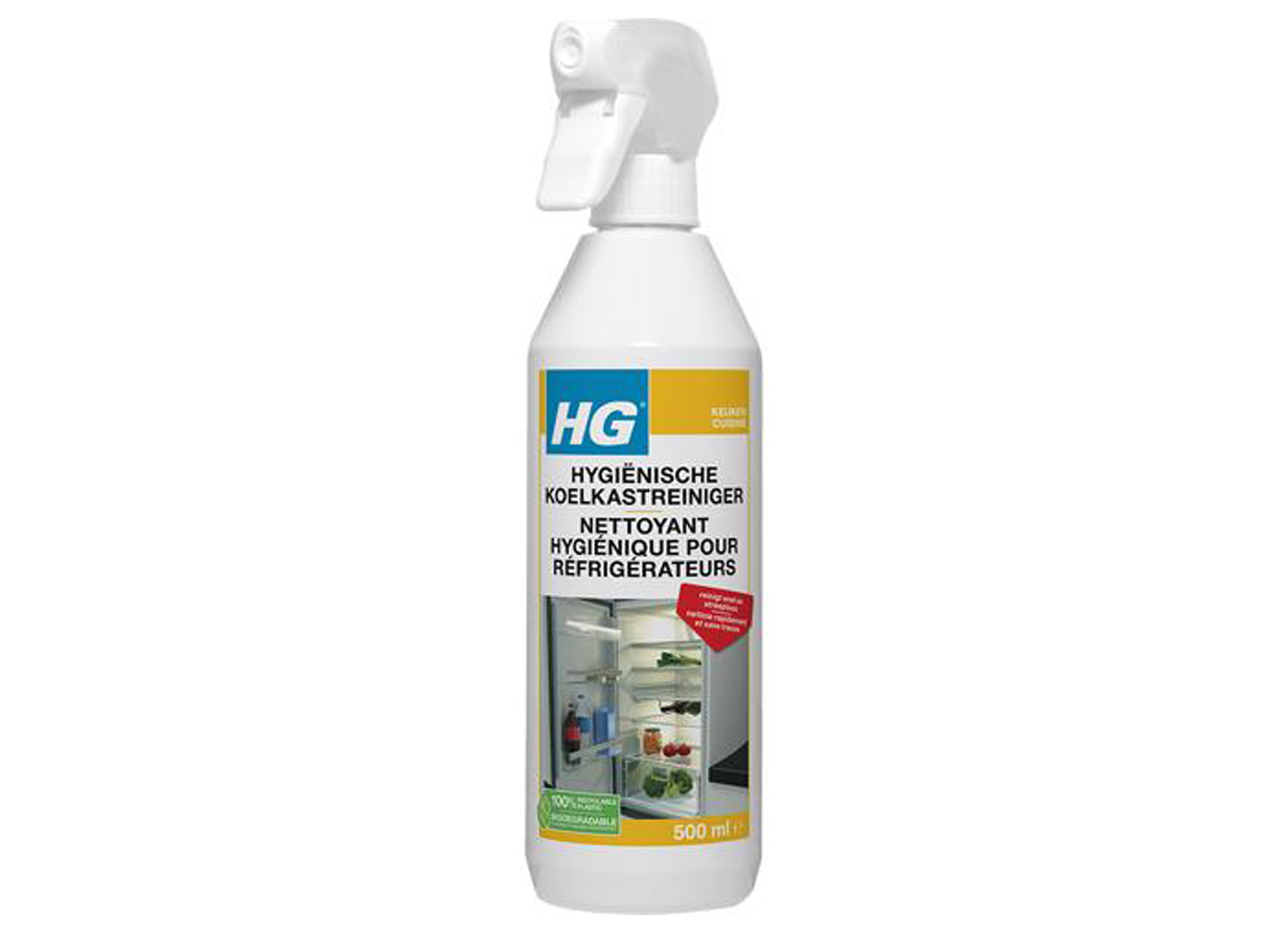 HG HYGIENISCHE KOELKASTREINIGER 500ML