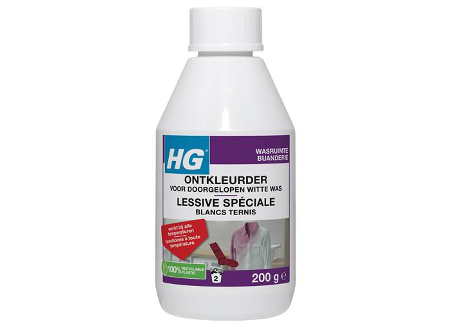 HG LESSIVE SPECIALE POUR BLANCS TERNIS 200G